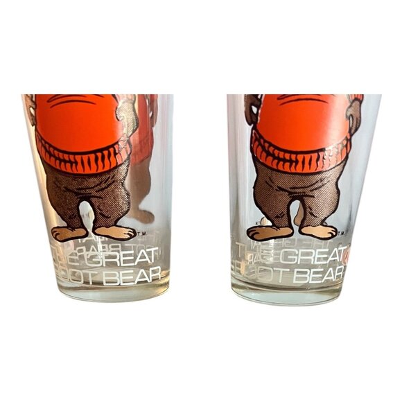 Vintage A&W Root Bear Glasses Set Of 2 1970's 16 oz - Picture 4 of 7